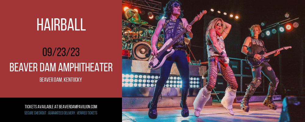 Hairball at Beaver Dam Amphitheater tickets Hairball at Beaver Dam Amphitheater